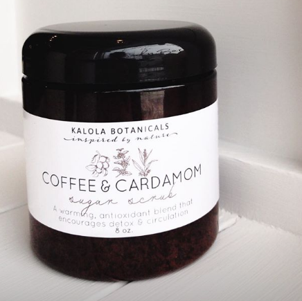 Coffee & Cardamom Sugar Scrub