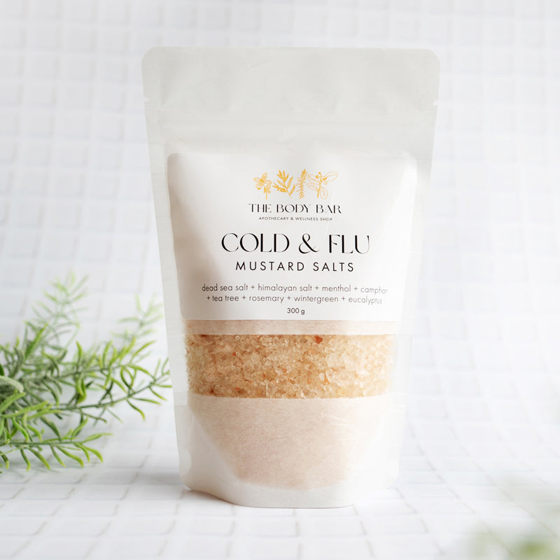 Cold & Flu Mustard Bath Salts