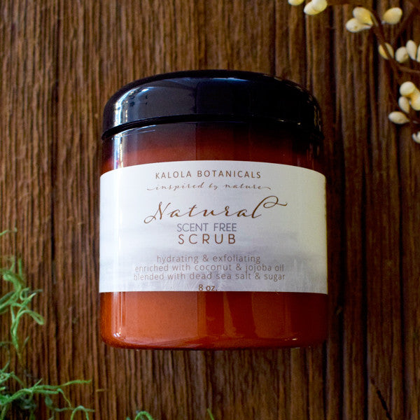Natural Scent Free Scrub